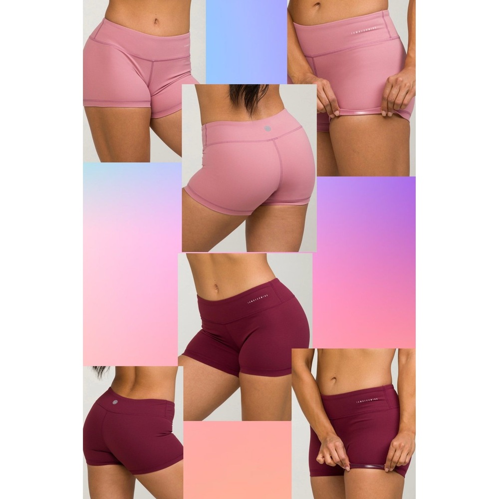 IAB I Am Becoming‎ Women's 3" No Ride Active Shorts x2, M/8